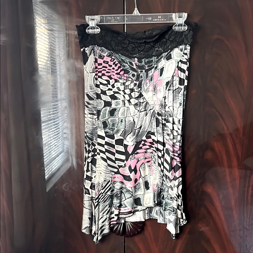 Multicolor Abstract Women's Skirt